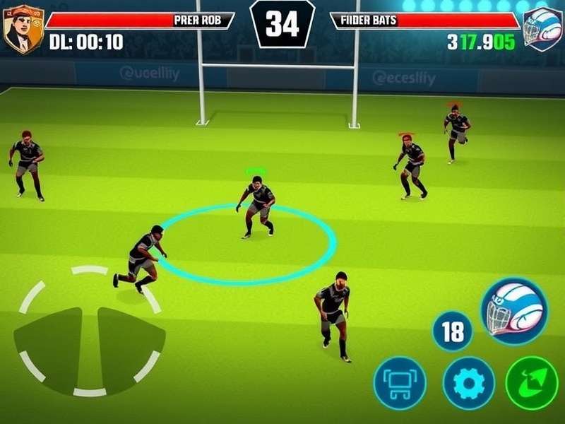 Rugby Raiders Powerhouse gameplay screenshot